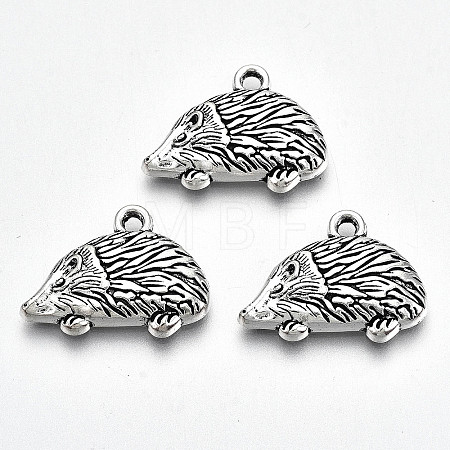 Tibetan Style Alloy Pendants X-TIBE-S323-079AS-RS-1