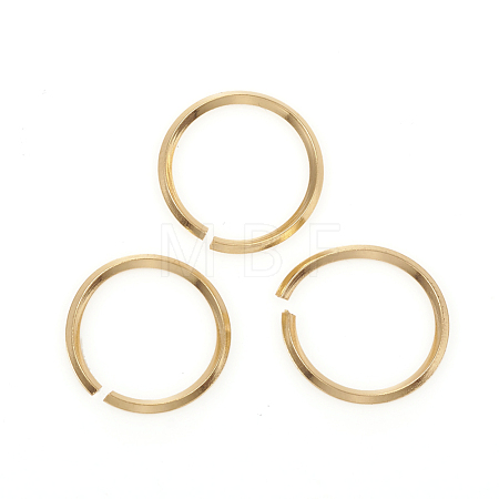 304 Stainless Steel Open Jump Rings STAS-G224-22G-08-1