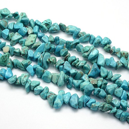 Synthetic Turquoise Beads Strands X-G-O049-B-43-1