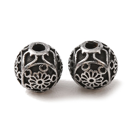 304 Stainless Steel Beads SA-CBAFBAB-09AS-A-1
