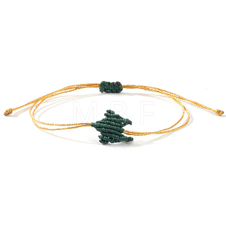 Braided Wax Cord Bracelets for Women ET6081-2-1