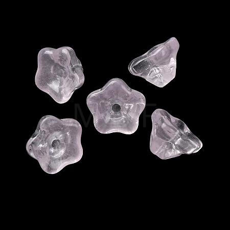 Baking Paint Transparent Glass Beads GLAA-T025-81C-09-1