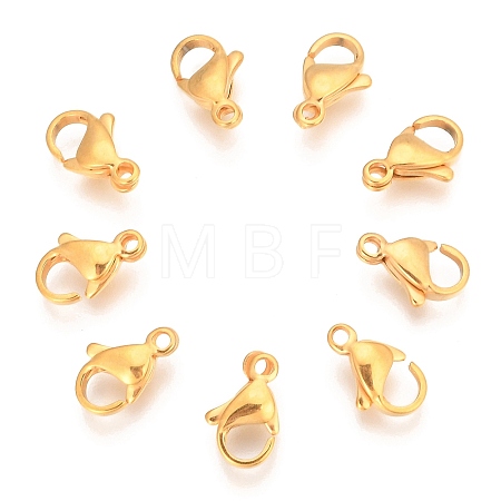304 Stainless Steel Lobster Claw Clasps LS-STAS-T040-PJ212-11-1