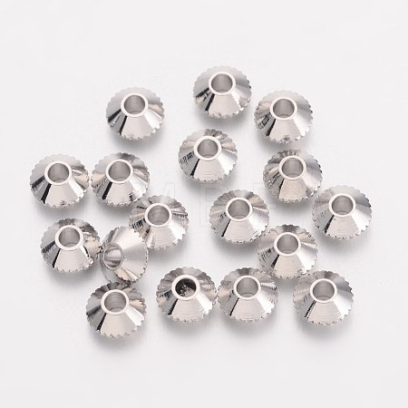Brass Spacer Beads EC008-1