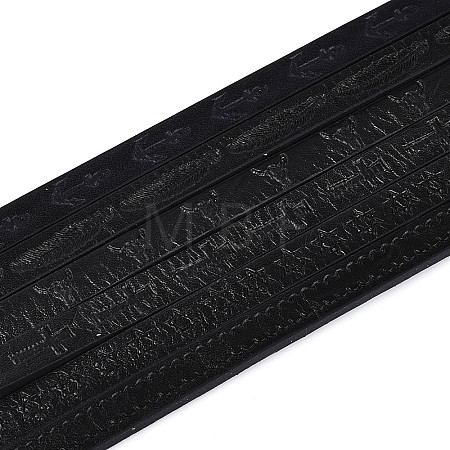 1.2M Flat PU Leather Cord LC-N006-05D-1