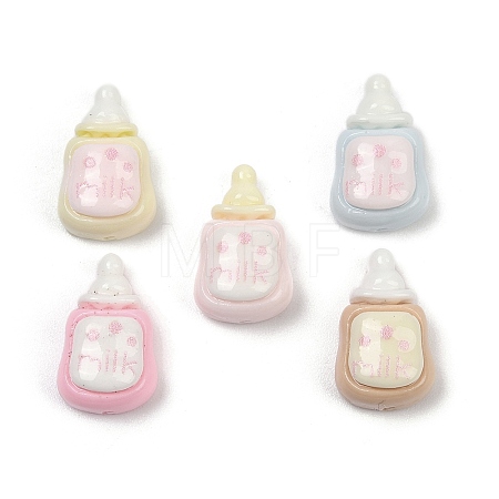 Opaque Resin Cabochons RESI-K043-06B-1