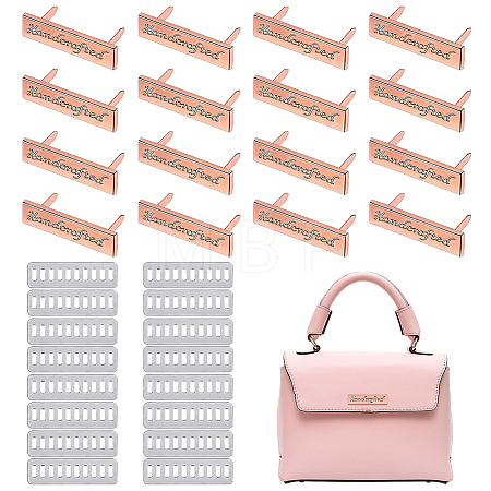 16 Sets Alloy Handcrafted Label DIY-PH0035-74RG-1