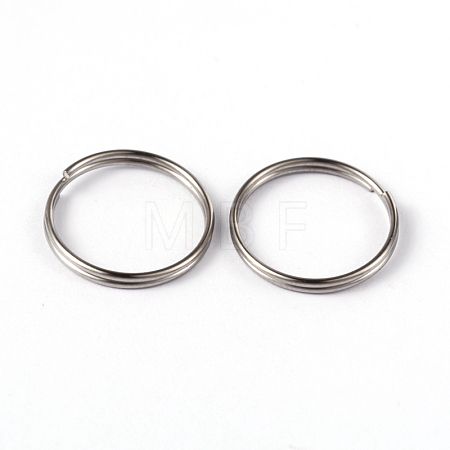 Tarnish Resistant 304 Stainless Steel Split Rings STAS-L176-18-1