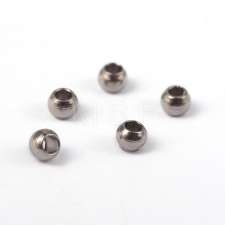 Tarnish Resistant 202 Stainless Steel Spacer Beads STAS-G130-2mm-61P-1