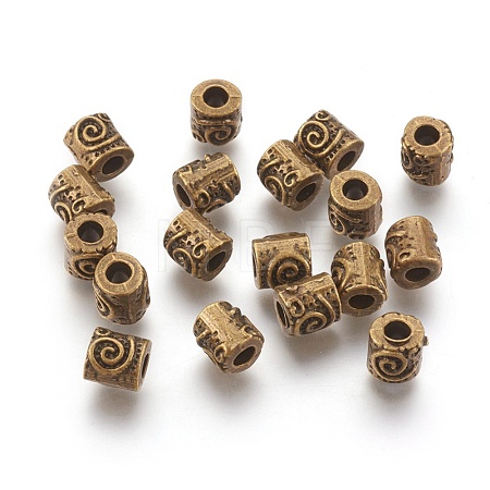 Tibetan Style Alloy Beads X-MLFH10235Y-NF-1