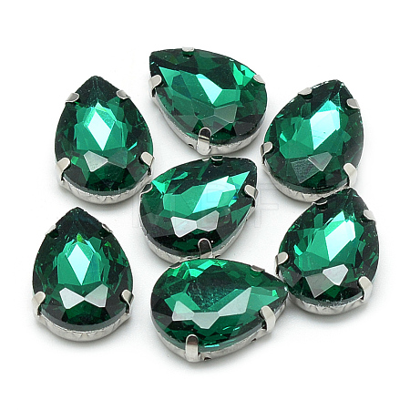 Sew on Rhinestone RGLA-T035-10x14mm-16-1