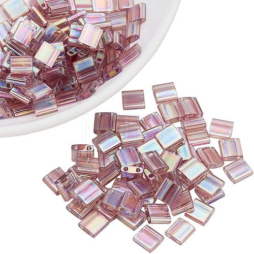  150Pcs Metallic Colours MIYUKI TILA Beads SEED-NB0001-93C-1