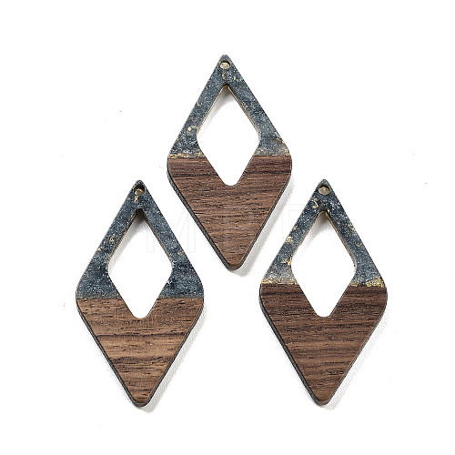 Walnut Wood Pendants FIND-Z050-02L-1