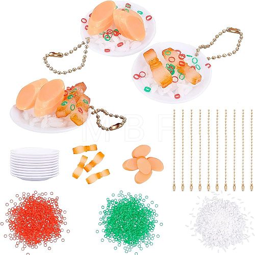 Olycraft DIY Imitation Food Jewelry Making Finding Kits DIY-OC0009-37-1