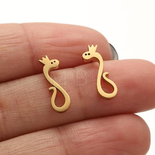 Stainless Steel Studs Earring PW23042503427-1