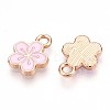 Alloy Enamel Charms ENAM-T022-07C-2