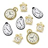 12Pcs 3 Styles Tibetan Style Alloy Pendants FIND-CJ0005-77-8