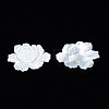 Natural White Shell Link Connectors SSHEL-S258-103A-3