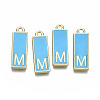 Alloy Enamel Pendants ENAM-T012-01M-RS-1