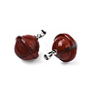 Natural Red Jasper Pendants PORC-T132-053N-3