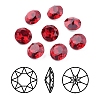 Pointed Back & Back Plated K9 Glass Rhinestone Cabochons RGLA-J012-8mm-501-1