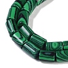 Synthetic Malachite Beads Strands G-C128-A30-01-3