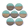 Resin & Walnut Wood Pendants RESI-S358-02E-03-1