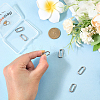 6Pcs Stainless Steel Spring Gate Rings STAS-BBC0008-34C-3
