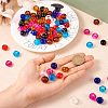 Craftdady 88pcs 8 colors Glass European Beads GLAA-CD0001-10-6