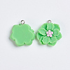 Imitation Jelly Resin Pendants RESI-TAC0002-30G-2