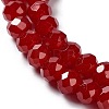 Baking Painted Imitation Jade Glass Bead Strands DGLA-A034-J10mm-A29-4