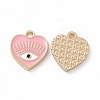 Alloy Enamel Pendants ENAM-K066-08B-2