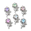 Alloy Rhinestone Pendants FIND-K032-03P-1