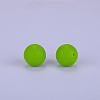 Round Silicone Focal Beads SI-JX0046A-133-2