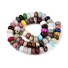 Natural & Synthetic Mixed Stone Beads Strands G-T142-72B-2