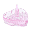 Heart-Shaped Glass Ring Holder AJEW-WH0643-265B-1