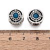 Tibetan Style Alloy Enamel European Beads FIND-Q121-07P-3