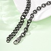 Vintage 304 Stainless Steel Mixed Chain Necklaces NJEW-C115-06AS-3