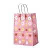 Rectangle with Sunflower Pattern Paper Gift Bags CARB-L012-01B-2