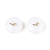 Natural Freshwater Shell Beads BSHE-ZX007-03H-4