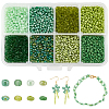 Mixed 12/0 Round Glass Seed Beads SEED-PH0006-2mm-01-1