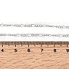 Brass Figaro Chain Necklaces for Women NJEW-B157-02P-6