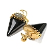 Natural Obsidian Big Pendants G-F639-06E-G-2