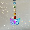 Glass Hanging Suncatcher Pendant Decoration DJEW-PW0008-01B-1