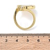 Brass Micro Pave Clear Cubic Zirconia Cuff Open Rings KK-CBA56EF-41B-G-5