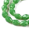 Opaque Solid Color Beads Strands EGLA-N013-P4mm-D04-3