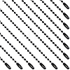 100Pcs Iron Ball Chains with Connectors IFIN-SP0001-67EB-1
