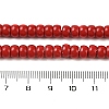 Dyed Synthetic Coral Beads Strands CORA-P010-05B-4