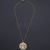 201 Stainless Steel Pendants Necklaces NJEW-S105-JN700-45-2-2