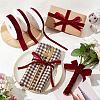 3 Rolls 3 Styles Single Face Velvet Ribbon OCOR-PH0002-87B-5